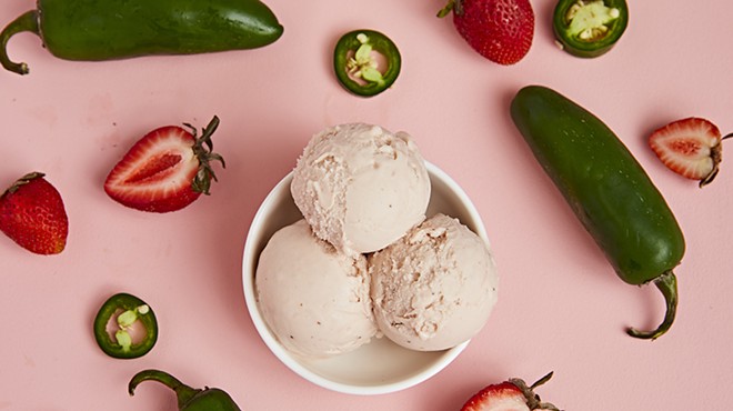 Lick's new Strawberry Jalapeño ice cream is among new seasonal offerings from the sweet shop.