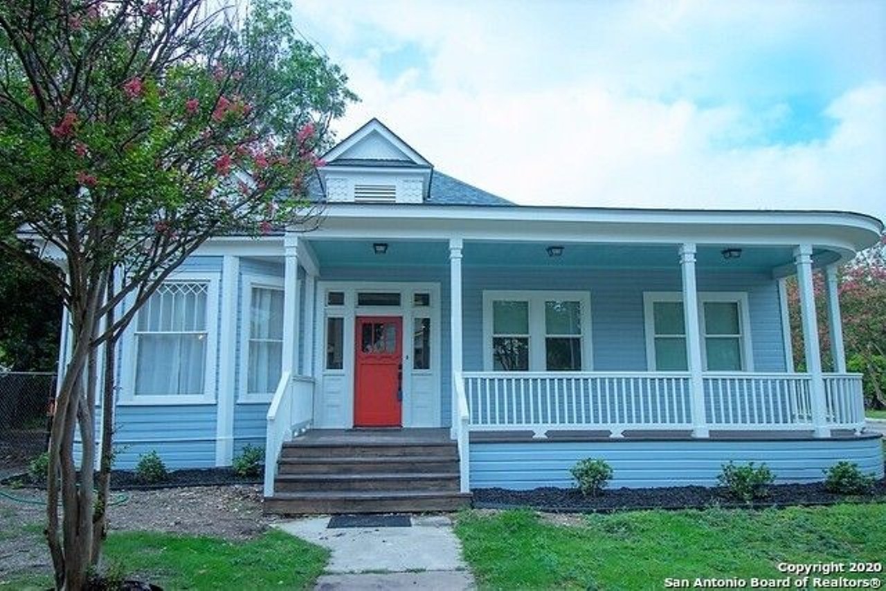 This 120-Year-Old Home for Sale in Dignowity Hill Has the Coolest Wraparound Porch in San Antonio