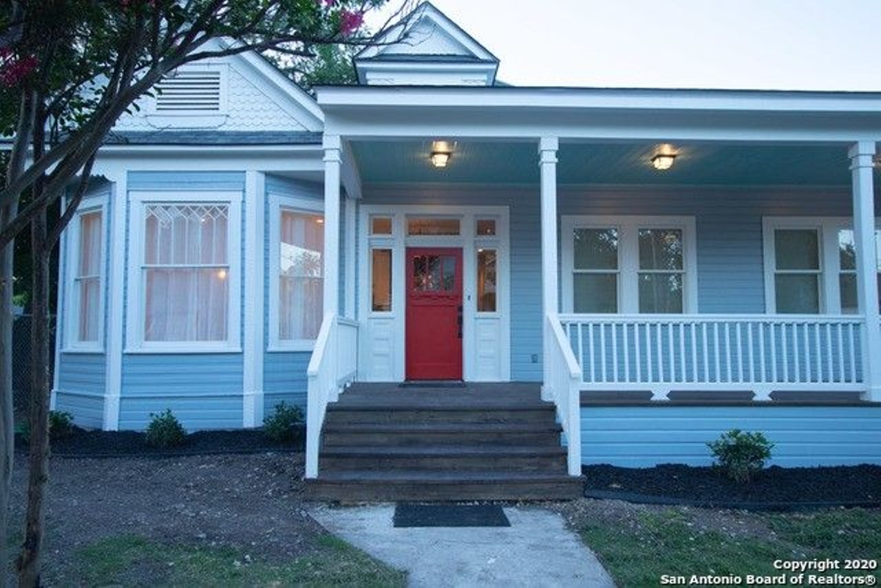 This 120-Year-Old Home for Sale in Dignowity Hill Has the Coolest Wraparound Porch in San Antonio