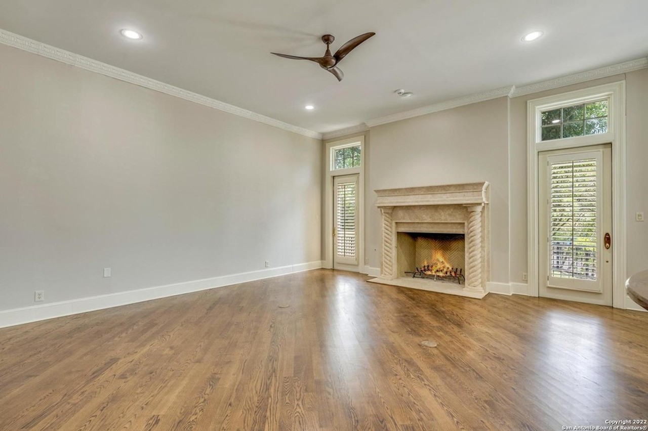 This Alamo Heights mansion has a 30-foot-high foyer and its own elevator