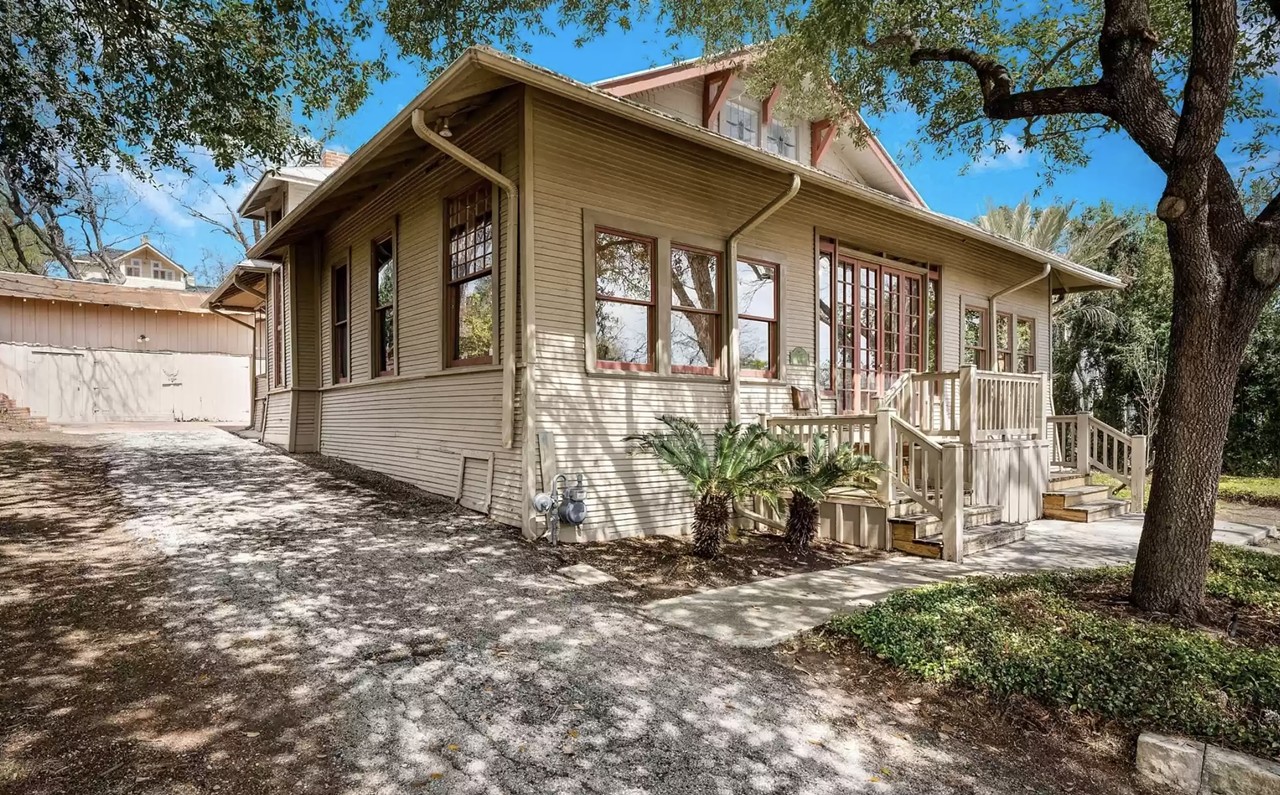 This historic Alamo Heights bungalow was once a farm house and lodging for WWII military wives