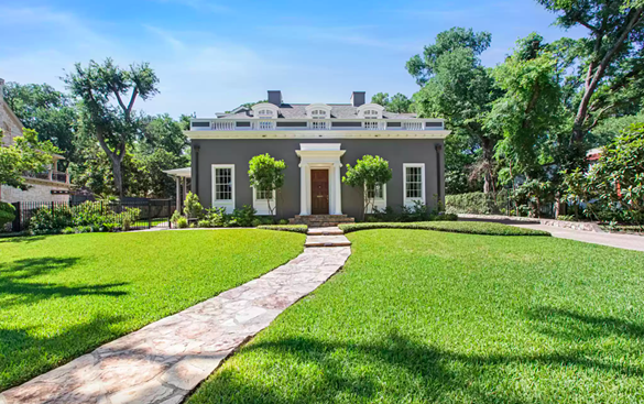 This historic home for sale in San Antonio's Olmos Park was built in 1928 for a Texas lumber executive