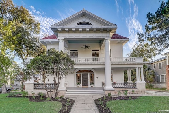This historic San Antonio home has a ballroom and a century-old well in its basement
