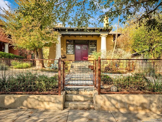 This historic San Antonio home was built for the St. Louis World's Fair and shipped here via rail