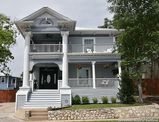 This historical home for sale in San Antonio was rescued from being a trashed-out duplex