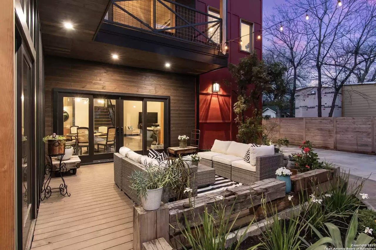 This home for sale in San Antonio's King William area has 32-foot-high ceilings and two lofts