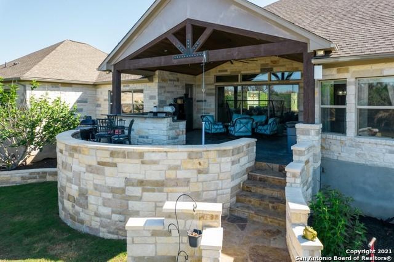 This San Antonio-area home comes with a backyard water park and a 300-foot lazy river