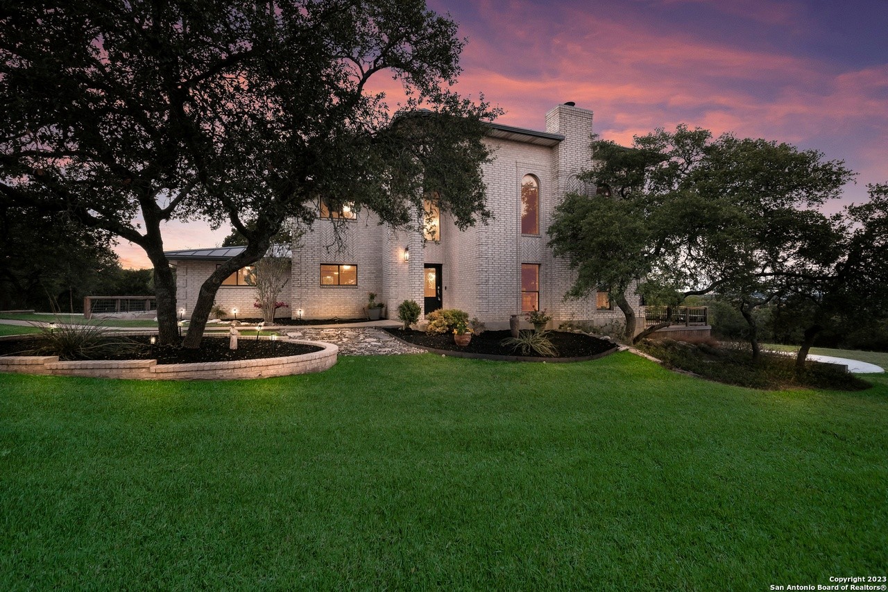 This San Antonio home for sale has a saltwater pool, a basketball court and a chicken coop