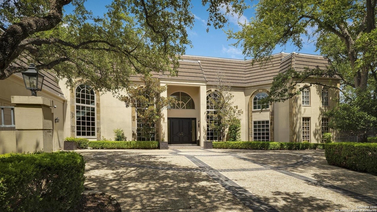 This San Antonio mansion for sale comes with a 63-foot-long indoor lap pool