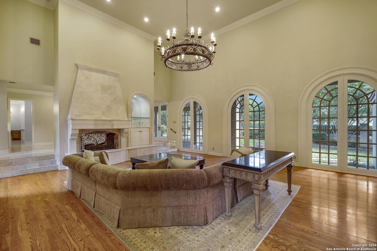 This San Antonio mansion for sale comes with a 63-foot-long indoor lap pool