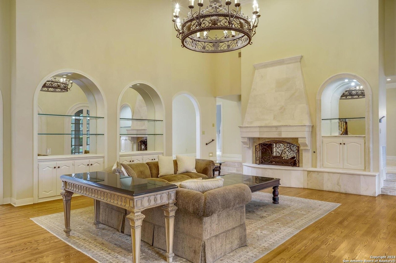 This San Antonio mansion for sale comes with a 63-foot-long indoor lap pool