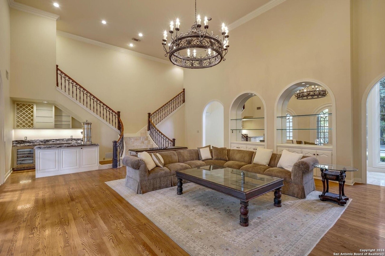 This San Antonio mansion for sale comes with a 63-foot-long indoor lap pool