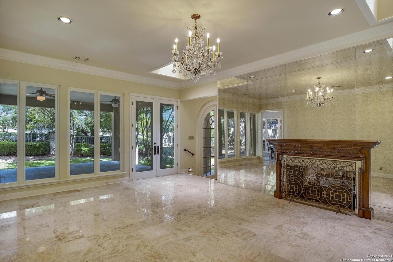 This San Antonio mansion for sale comes with a 63-foot-long indoor lap pool