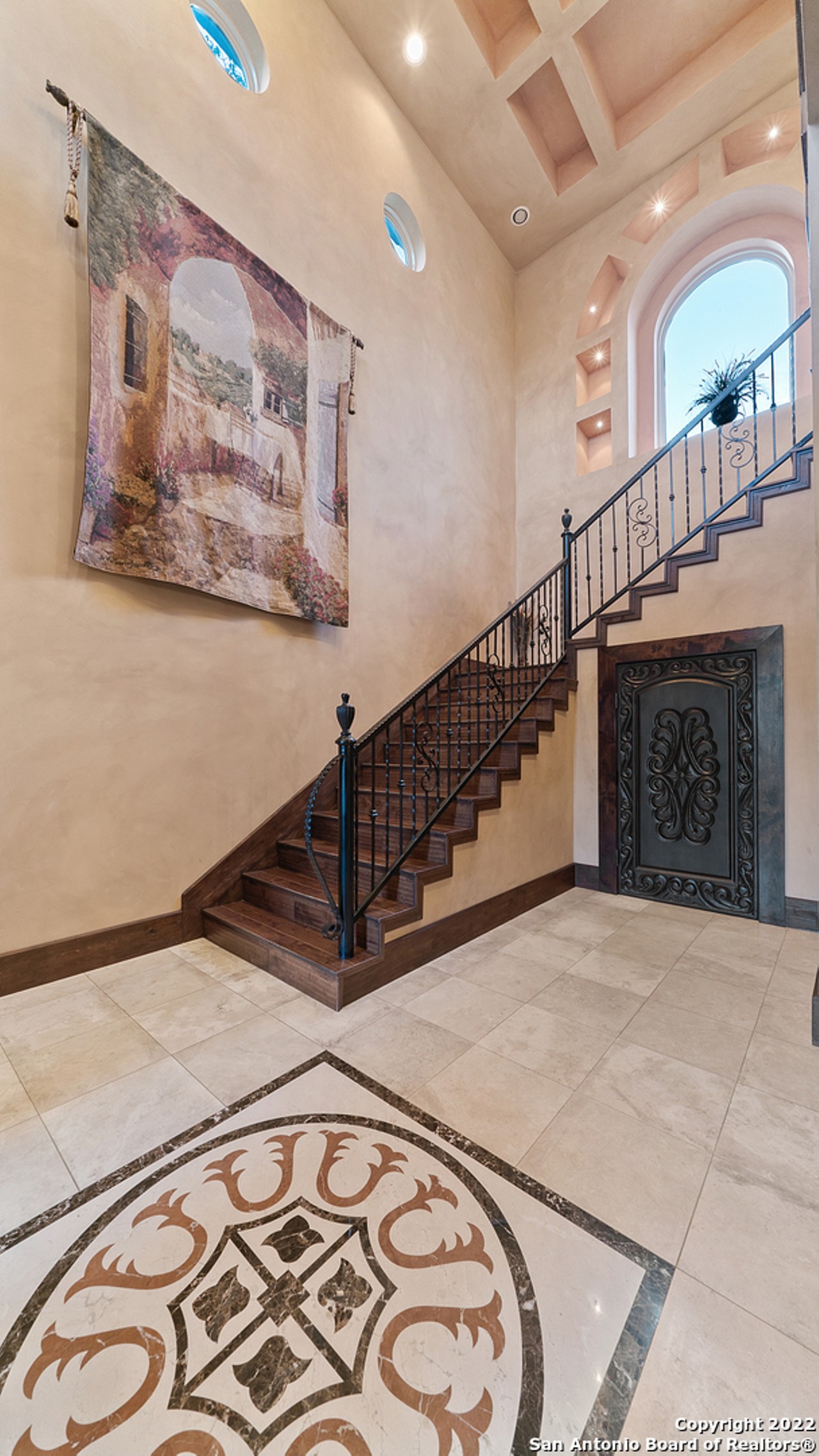 This San Antonio Mediterranean-style mansion comes with its own gym and a \wedding pavilion
