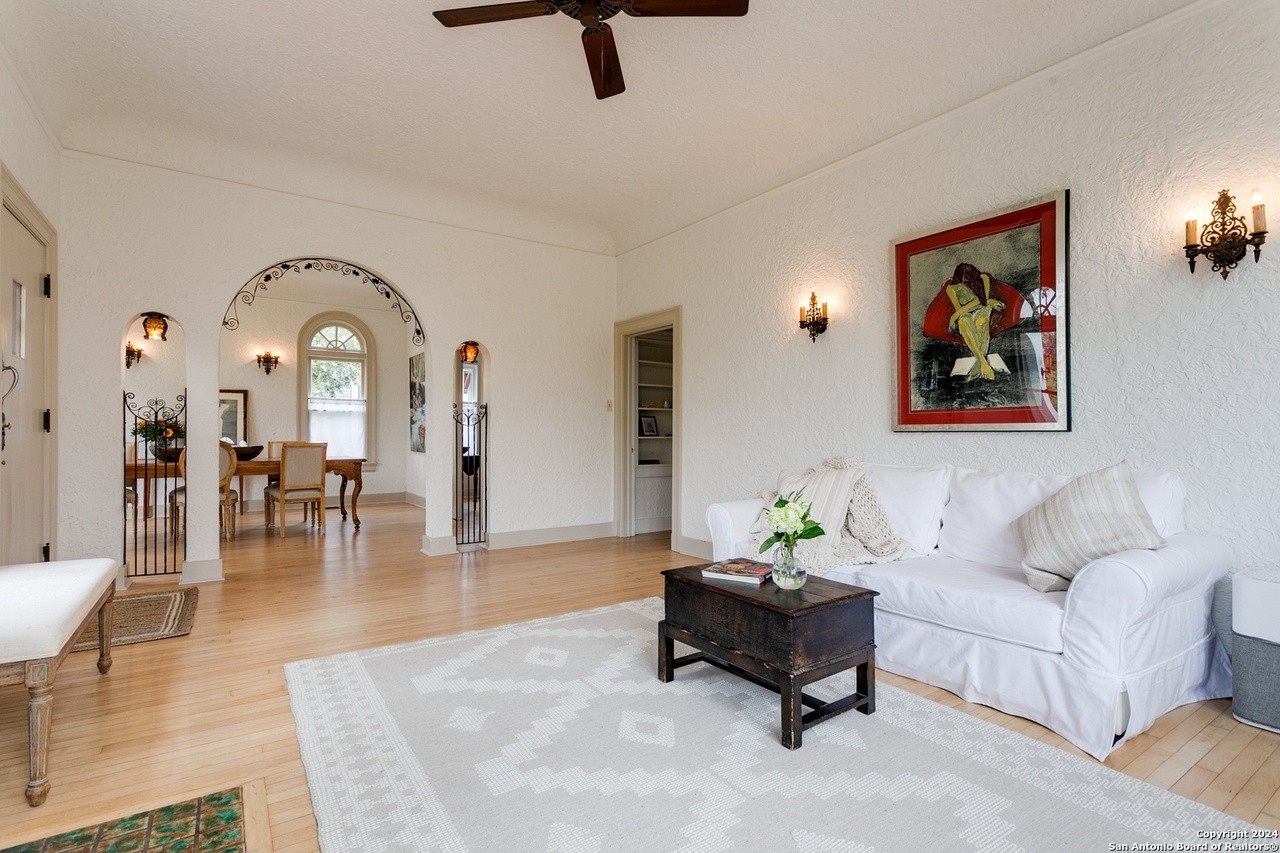 This San Antonio Spanish Revival home was meticulously restored to its 1926 glory