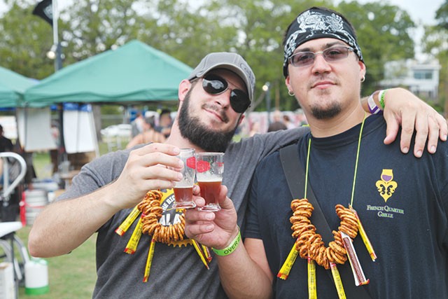 Those samples add up: Keep it classy, Beer Fest-goers - 2013 TEXAS CRAFT BREWERS FESTIVAL