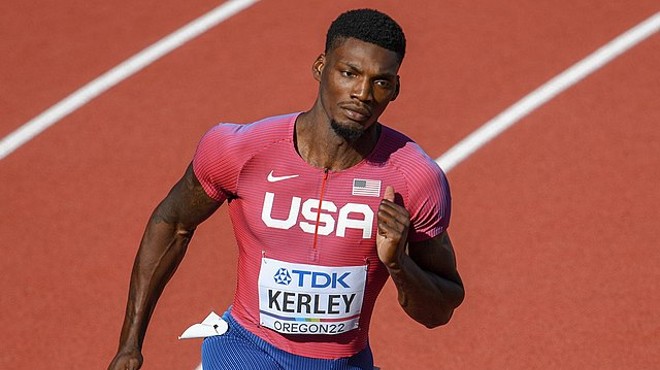 Fred Kerley, born in San Antonio, took home Olympic silver at the 2020 Tokyo Games.