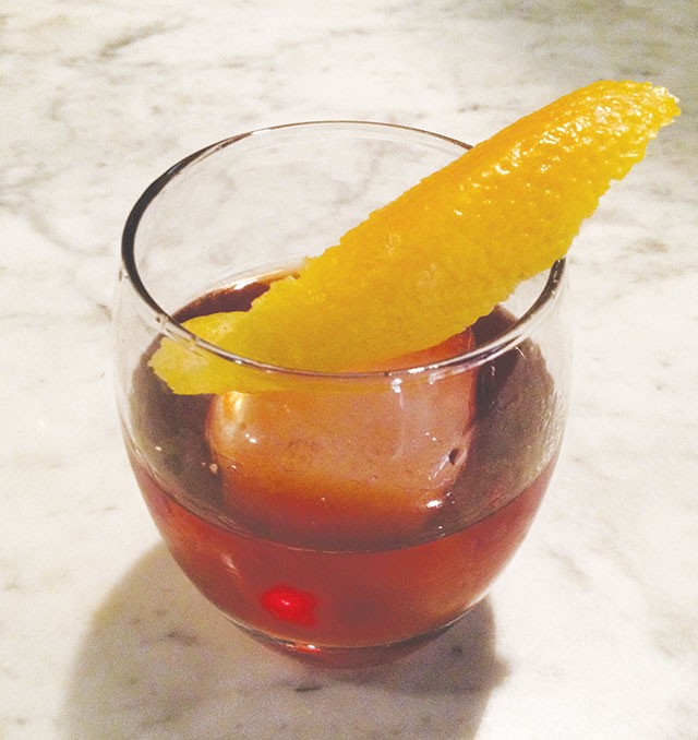 Tim Bryand’s take on a rum Old Fashioned - RON BECHTOL