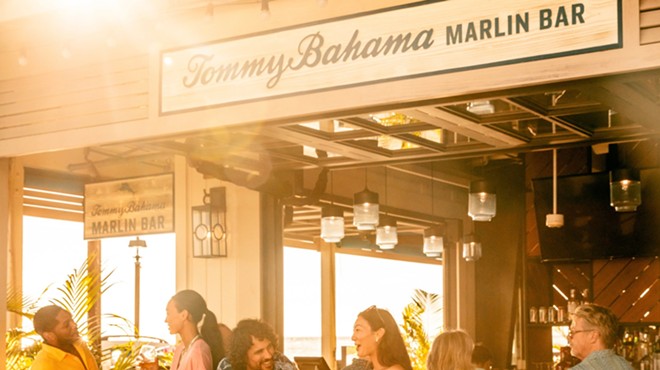 Tommy Bahama expects to complete work on its first SA restaurant in October.