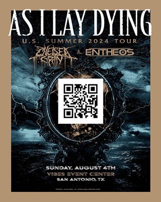 Twin Productions Presents As I Lay Dying at Vibes Event Center