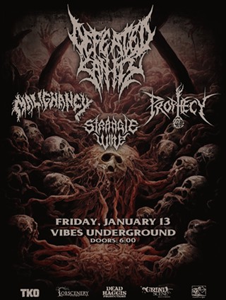 Twin Productions Presents Defeated Sanity at Vibes Underground !