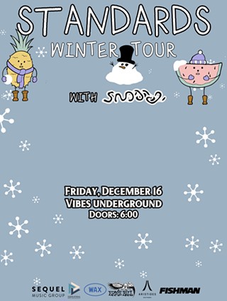 Twin Productions presents Standards at Vibes Underground on December 16th!
