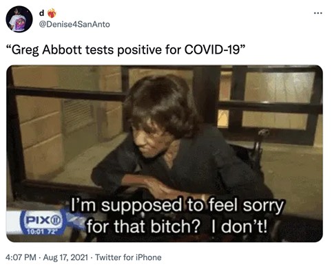 Twitter reacts to Texas Gov. Greg Abbott testing positive for COVID-19