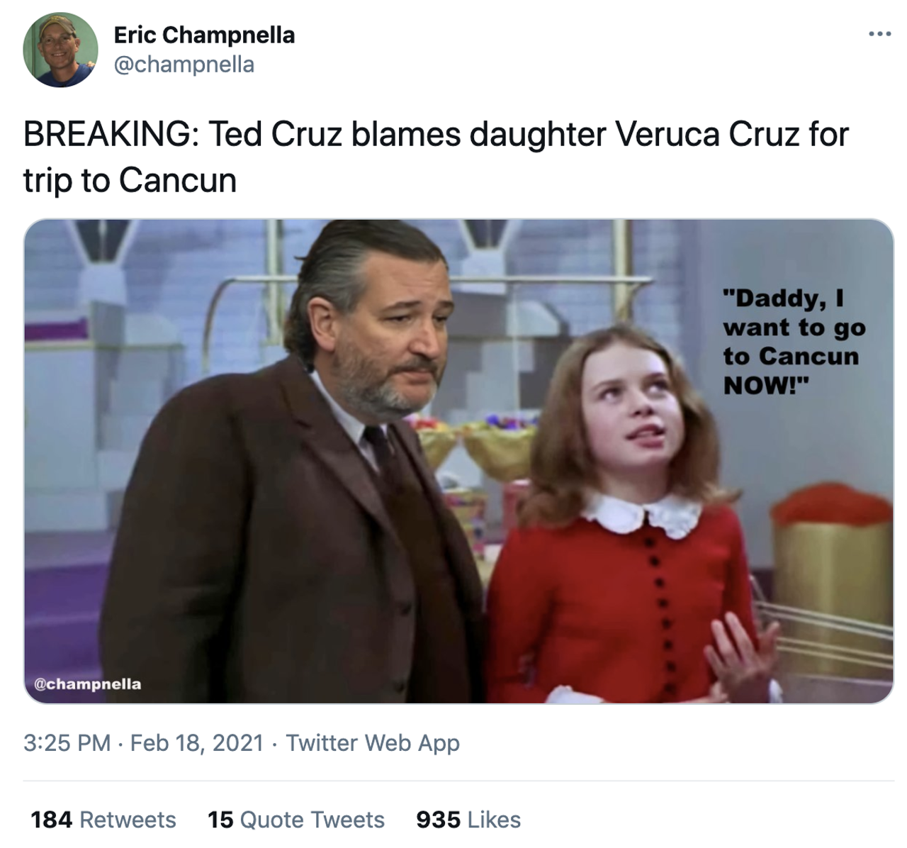 Twitter reacts to Ted Cruz getting caught fleeing Texas for Cancun during winter storm crisis