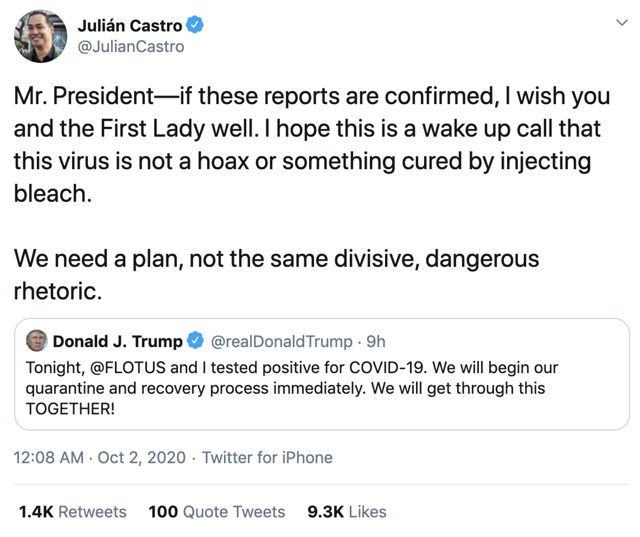 Twitter savagely reacts to Donald Trump's coronavirus diagnosis