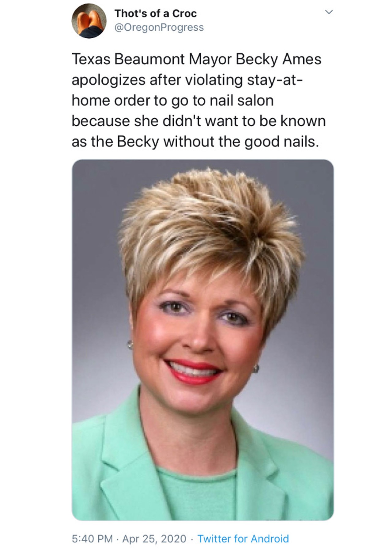 Picture of Beaumont Mayor at nail salon goes viral | 12newsnow.com