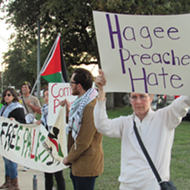 Protesters Gather Outside John Hagee's Cornerstone Church to Decry His 'Extremist Message' on Israel