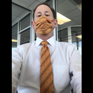San Antonio Area Dad Goes Viral for Matching Face Masks to His Ties