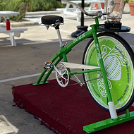 Weekend Workout: Earn That Margarita on New Blender Bikes in Market Square