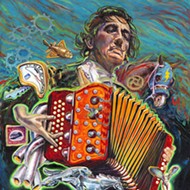 Local Painter Gilbert Durán's Surrealist Tribute to Conjunto Icon Flaco Jiménez