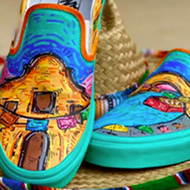 Edison High School student enters Vans Custom Culture contest with puro San Antonio-themed design