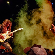 Neoclassical guitar shredder Yngwie Malmsteen took San Antonio's Tobin Center by force