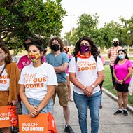 Saturday's 'Bans Off Our Bodies' march in San Antonio will happen, rain or shine