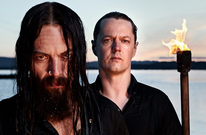 After the farewell tour, Satyricon will no longer show their stern faces stateside. - Courtesy photo