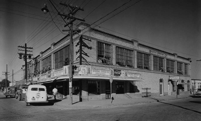 Photo of the Basila Frocks Building taken in 1933. - PROVIDED BY WESTSIDE DEVELOPMENT CORPORATION