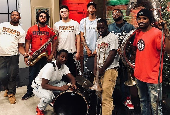 Nine-piece Jazz Outfit Brings Brass Sound to Sam's Burger Joint