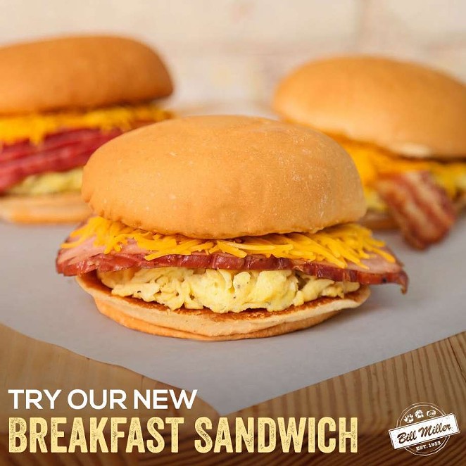 Bill Miller Bar-B-Q Unveils New Breakfast Sandwich Following Fan Feedback