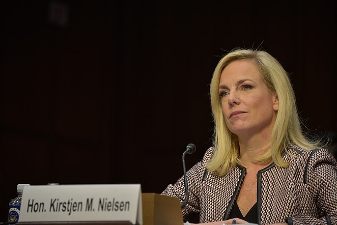 Kirstjen Nielsen's Department of Homeland Security said it plans to sidestep a court order limiting the amount of time it can jail immigrant children. - DEPARTMENT OF HOMELAND SECURITY