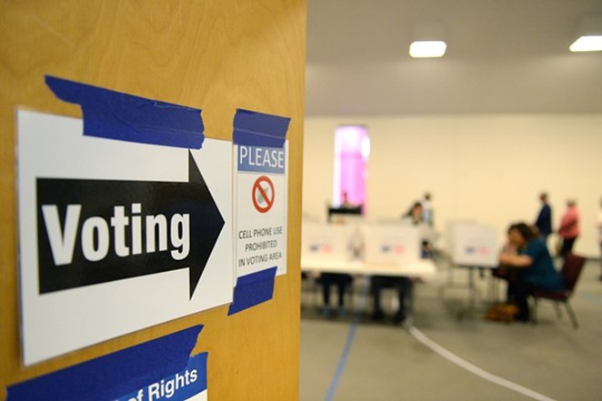 Thinking About Taking A Voting Day Selfie at the Polls? Forget It, San Antonio (2)
