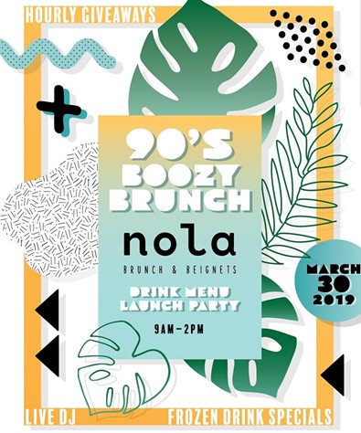 The '90s are Alive: NOLA Brunch & Beignets Planning Boozy '90s-themed Brunch Event (3)
