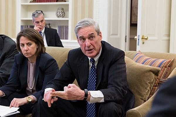 Robert Mueller shown in a White House file photo. - WHITE HOUSE
