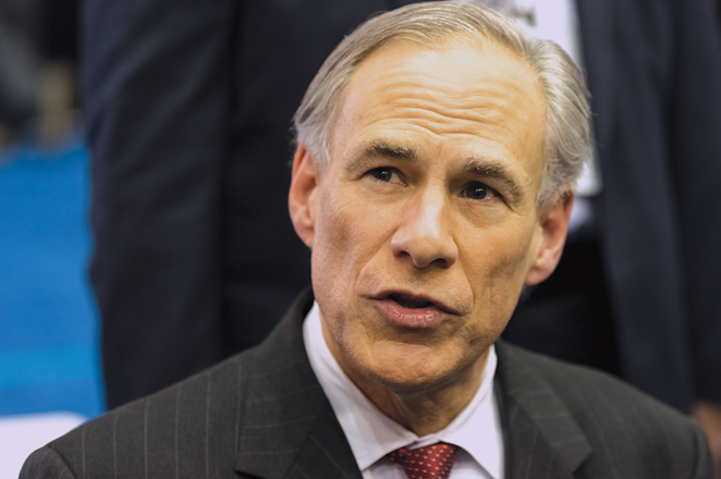 Gov. Greg Abbott endorsed a plan to pay for long-term school district tax cuts by hiking sales taxes. - GAGE SKIDMORE