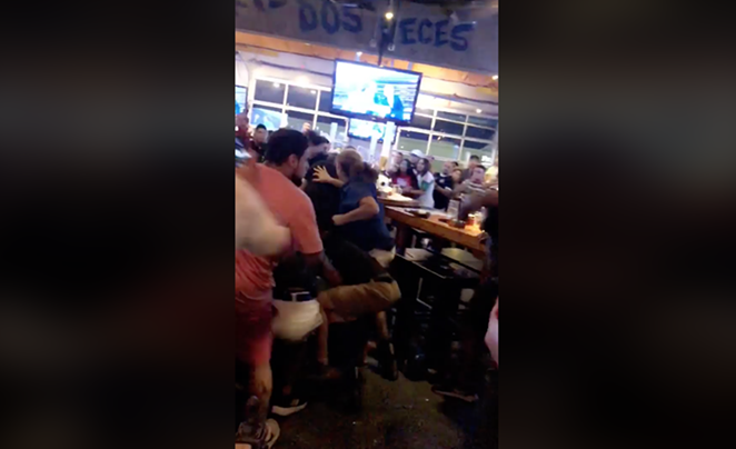 Video Shows Fight at San Antonio Bar Following Soccer Match
