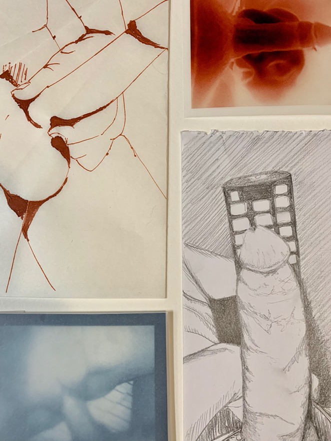 Artist Libby Rowe Reveals Drawings of Unsolicited Dick Pics She Received for New Exhibition at Brick