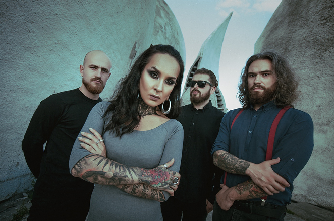European Metal Band Jinjer Stopping By the Rock Box Instead of River City Rockfest