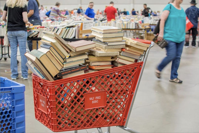 Stock Up on Paperbacks in Bulk at Half Price Books' Clearance Sale Next Month